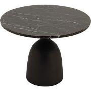 PTMD Patras Side Table Brown Marble