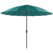 Beliani BAIA - Marktscherm-Groen-Polyester