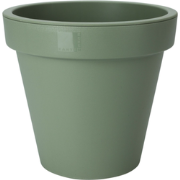 Bloempot ek rond 40cm groen