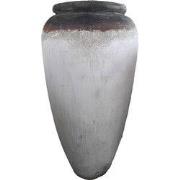 PTMD Kajetan White Round GRC High Pot S