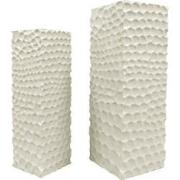 PTMD Isaiah White Mdf Pedestal Nature Design SV2