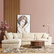 Starfurn MySofa Teddy | Divan Links + 2,5 zits | Beige | Tilia 03