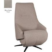 LABEL51 Fauteuil Odense - Taupe - Micro Suede - Elektrisch - 87x68x110...