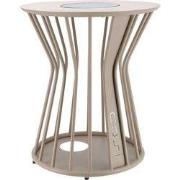 Cosilumia loungetafel met verlichting Ø 52 x 60 cm - sandy beige