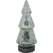 Clayre & Eef Kerstdecoratie met LED-verlichting Kerstboom Ø 7x16 cm Zi...