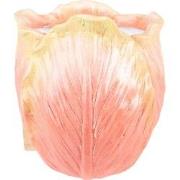 Clayre & Eef Bloempot  12x8x15 cm Oranje Keramiek