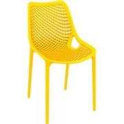 Moderne stoel BLOW 60x50x82 cm Geel