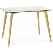Kleine BUGY tafel 120x80x75 cm Transparant