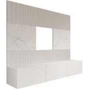 Meubella TV-Meubel Dominic - Wit - 180 cm