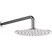 Hoofddouche ?20cm gepolijst RVS inclusief muurarm