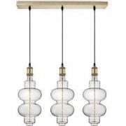 Home sweet home hanglamp Vintage brons 3L Beam Diabolo - helder