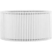 Papieren Gevouwen Lampenkap - Cilindrisch - White - ø50 x 25 cm - E27 ...