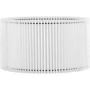 Papieren Gevouwen Lampenkap - Cilindrisch - White - ø40 x 22 cm - E27 ...