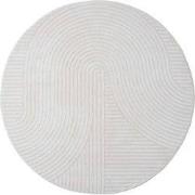Vloerkleed Ella Cream Rond ø240 cm