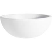 Bloempot rond 40 x 16 cm wit Nampook
