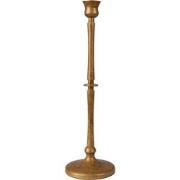 Clayre & Eef Kandelaar  35 cm Goudkleurig Ijzer Rond Kaarsenstandaard