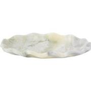 Dienblad Waved Oval - Himalaya Groen - Groen - 21x14x3cm