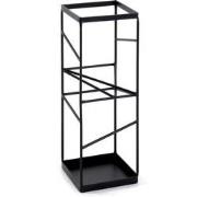 Paraplubak van zwart metaal - H49 cm