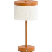 Light & Living - tafellamp - Diny - oranje - metaal - bureaulamp - LED...