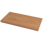 Lydia houten wandplank naturel - 38 x 20 cm