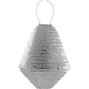 LUMIZ Solar tuinverlichting Marrakesh Can - 30 cm - Zilver