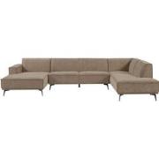 Tower living Leeds Chaise Lounge L + 2,5 seater no arm - Ottoman R - M...