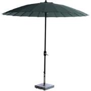 Manilla parasol - Ø250 cm - carbon black - donker grijs