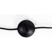 Zuiver Lau Vloerlamp/ Staande leeslamp Zwart