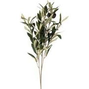 Clayre & Eef Kunstplant Olijftak 55 cm Groen Kunststof