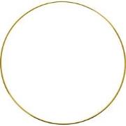 Clayre & Eef Decoratie Ring Ø 30 cm Goudkleurig Metaal