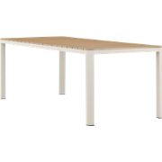 Ingo polywood tuintafel beige - 210 x 90 cm