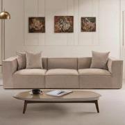 Modulaire 3-zits Bank Sora Cappucino