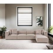 Modulaire hoekbank Sora Sand Beige