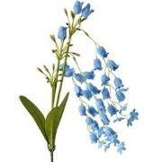 Clayre & Eef Kunstbloem 80 cm Blauw Kunststof