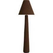 Light & Living - vloerlamp - Devia - bruin - textiel - schemerlamp - E...