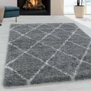 Tapijtenloods Harmony Soft Shaggy Hoogpolig Vloerkleed Grijs- 60x110 C...