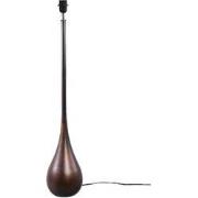 PTMD Staande lamp Charlize - 25x25x130 cm - Ijzer - Brons
