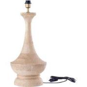 PTMD Tafellamp Ahid - 28x28x55 cm - Hout - Naturel