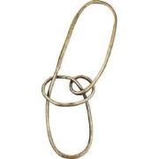 PTMD Deco Object Wun - 38x11x90 cm - Aluminium - Messing