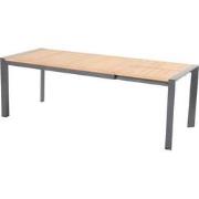 California teak extension tafel 160-220x100 cm