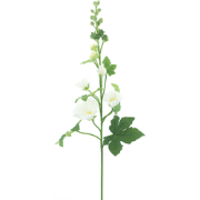 Alcea spray cream 102 cm kunstbloem