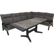 Rollinsville dining hoekset chocolate taupe