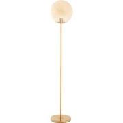 Light & Living - vloerlamp - Medina - amberkleurig - glas - kleurglas-...