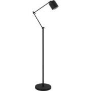 Light & Living - vloerlamp - Rijeka - zwart - metaal - leeslamp - G9 -...