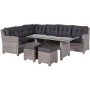 Blue Bird Lounge- diningset grijs