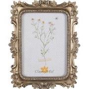 Clayre & Eef Fotolijst  13x18 cm Goudkleurig Kunststof Glas Rechthoek ...