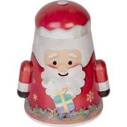 Clayre & Eef Bewaarblik Kerstkraam 12x10x15 cm Rood Blik