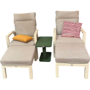 Relaxset urban warm wit 5-delig set