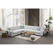 Hoekbank Loop Beige - Links