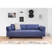 3-zits Slaapbank Infinity Stof Blauw